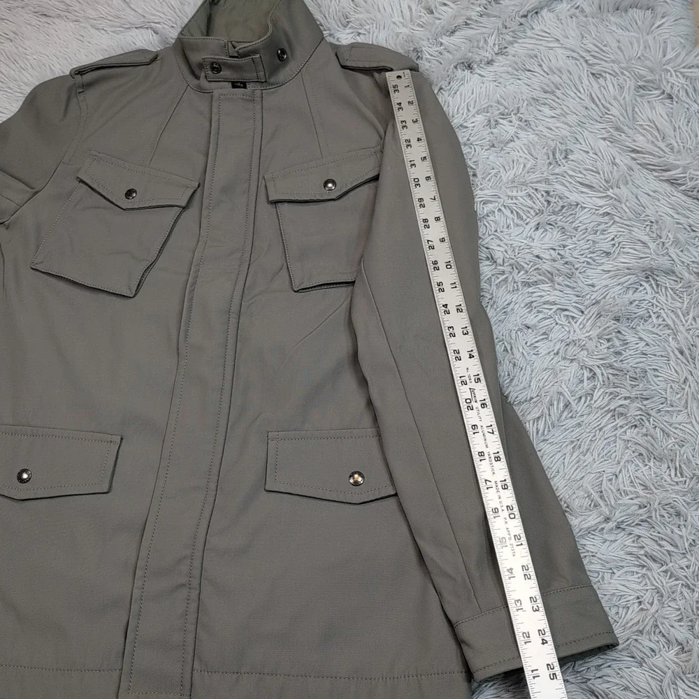 Banana‎ Republic Jacket Mens S Business Coat Zip Up Preppy Pockets Comfort